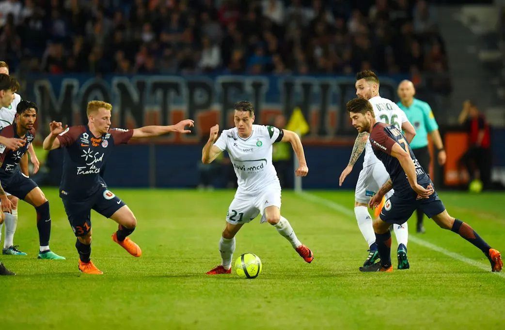 Saint-Étienne trace sa route à Montpellier