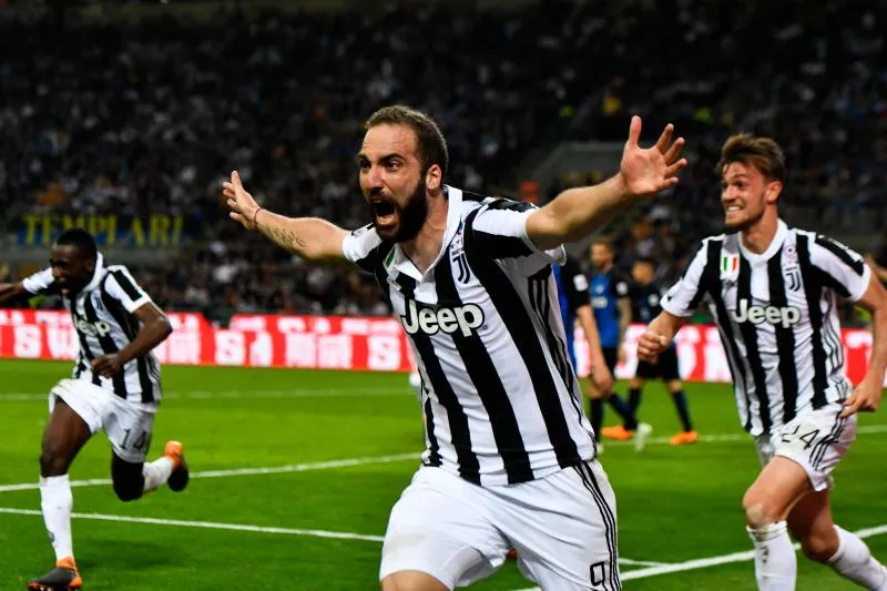Gonzalo Higuaín savoure la victoire cruciale de la Juventus