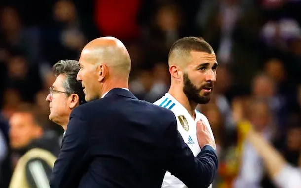 Zidane : «<span style="font-size:50%">&nbsp;</span>Benzema a montré que c&rsquo;est un grand joueur<span style="font-size:50%">&nbsp;</span>»