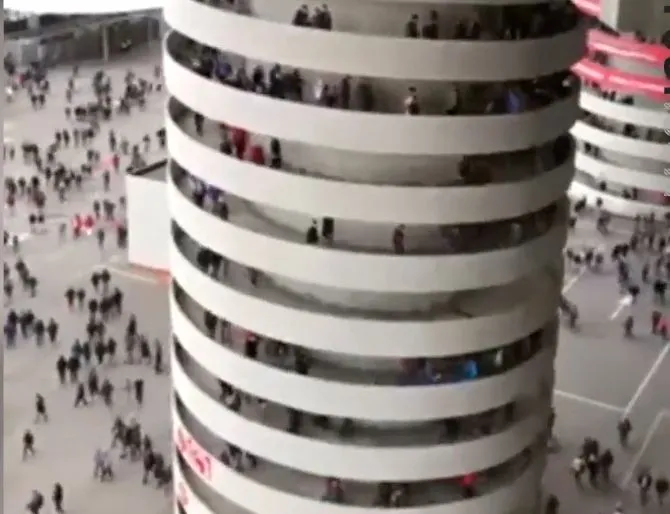 Vidéo : Les escaliers de San Siro vont vous rendre maboul