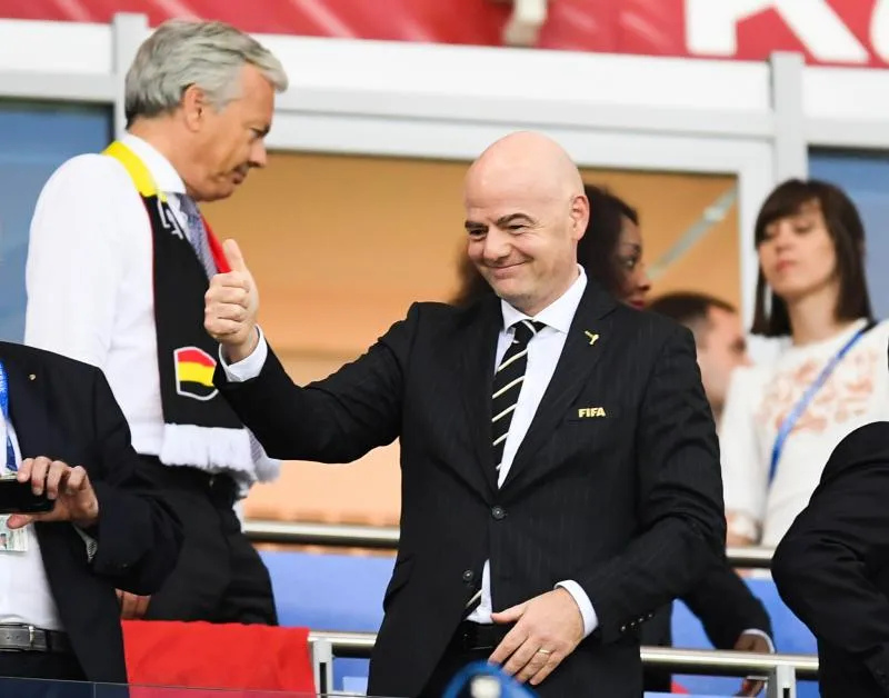 Infantino : «<span style="font-size:50%">&nbsp;</span>La meilleure Coupe du monde de tous les temps <span style="font-size:50%">&nbsp;</span>»