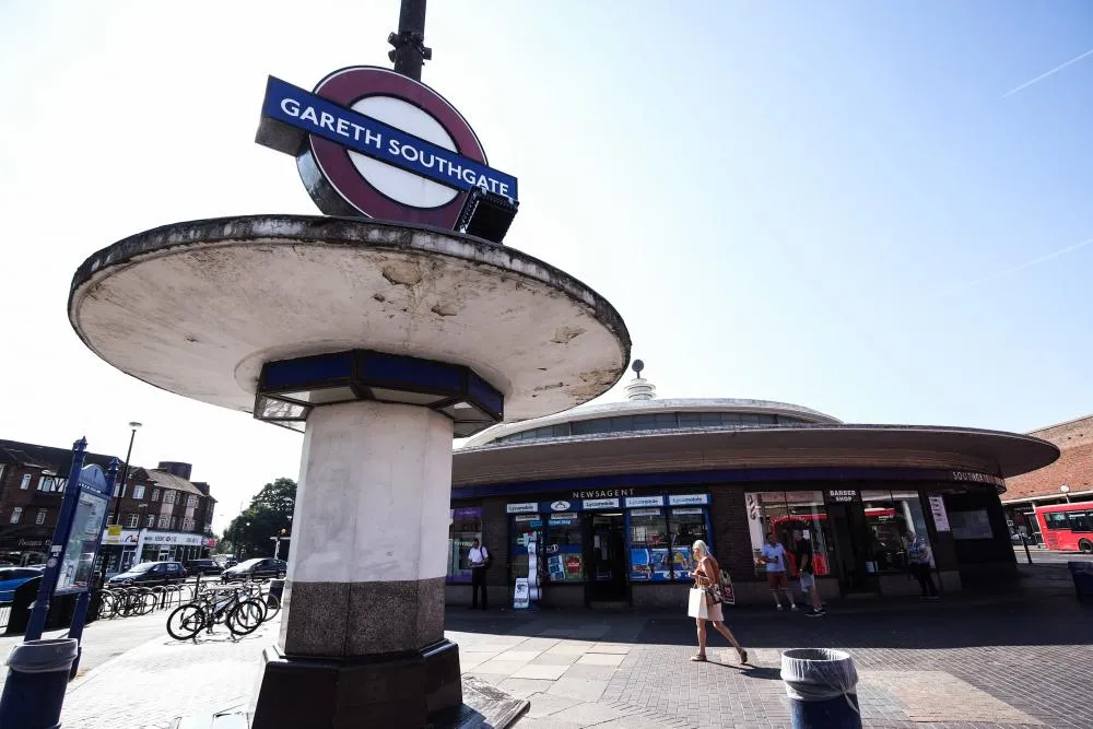 Southgate mis à l’honneur dans le métro londonien