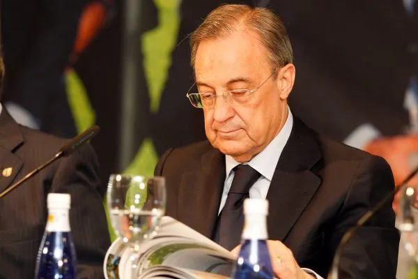 Florentino Pérez rassurant après le départ de Ronaldo