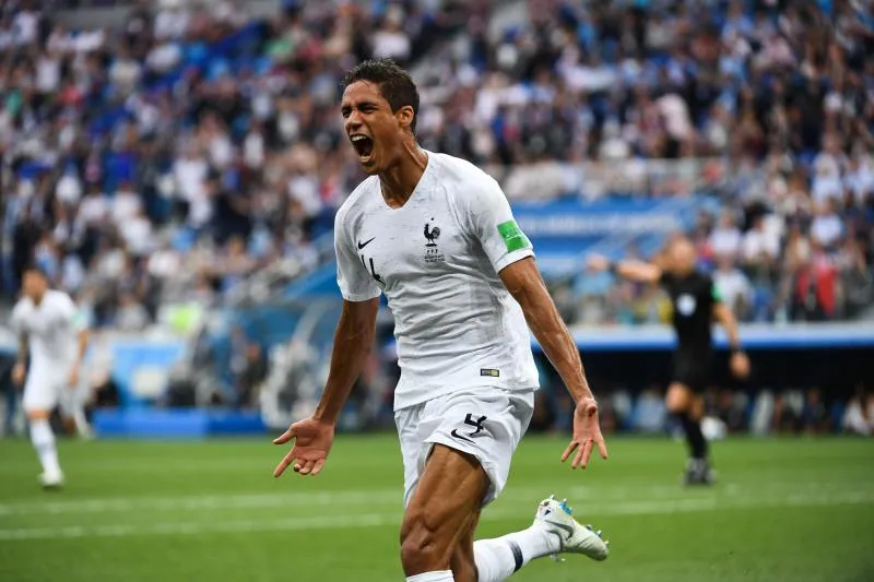 L&rsquo;ouverture du score de Varane face à l&rsquo;Uruguay