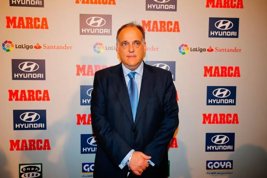 Tebas s&rsquo;en prend au PSG et à la Juve