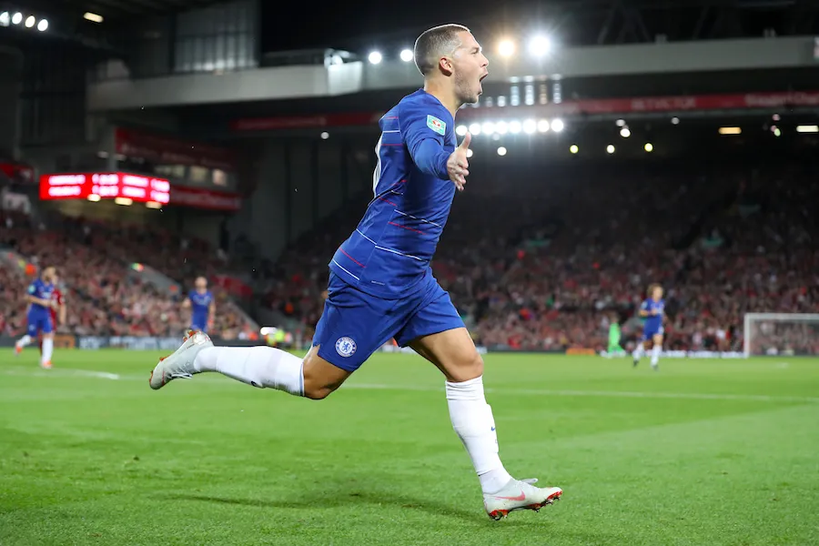 Le but fantastique d&rsquo;Eden Hazard en Coupe de la Ligue