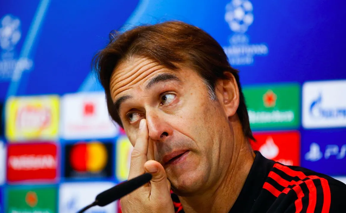 Lopetegui : «<span style="font-size:50%">&nbsp;</span>Si vous êtes venus voir un entraîneur abattu, ce n&rsquo;est pas le bon endroit<span style="font-size:50%">&nbsp;</span>»