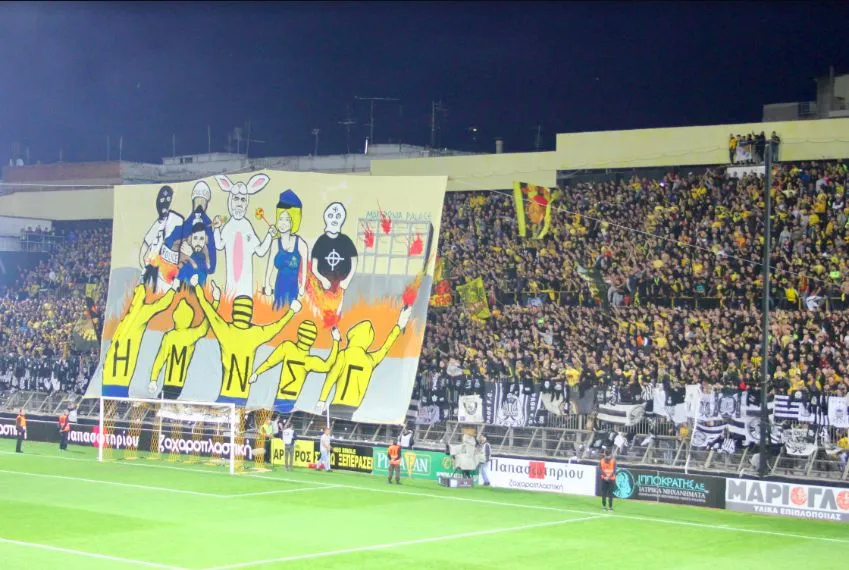 On était au derby de Thessalonique