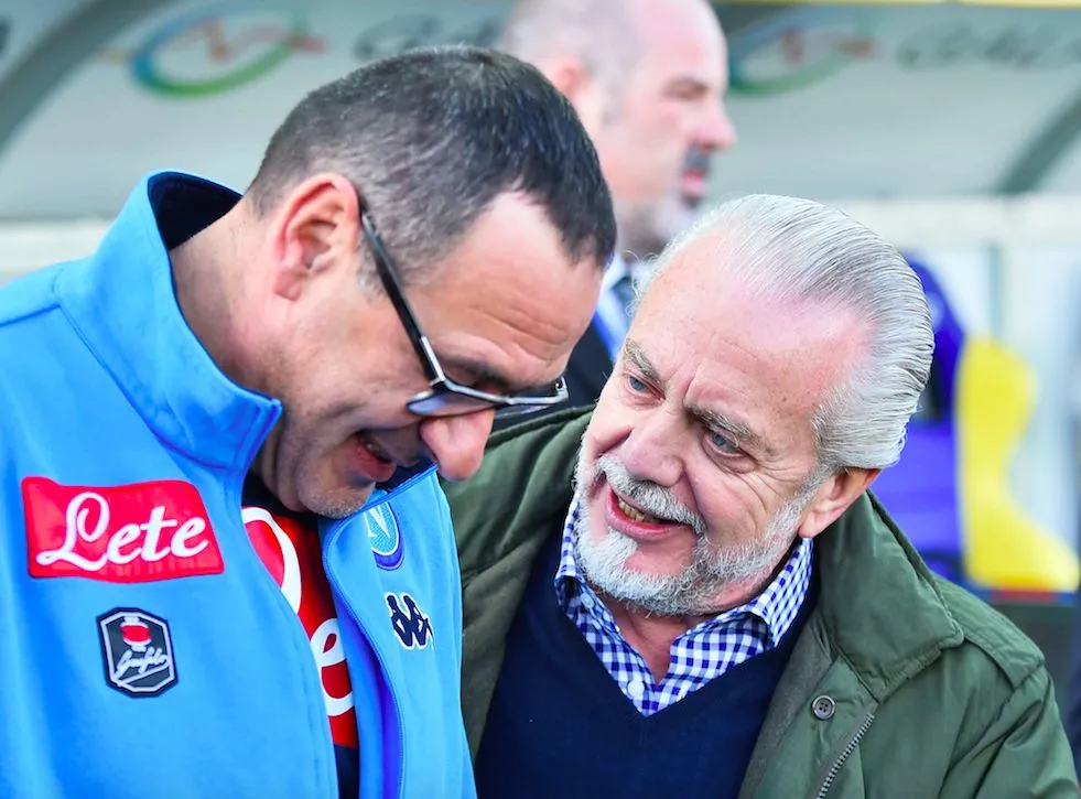 Le président de Naples se paie Sarri