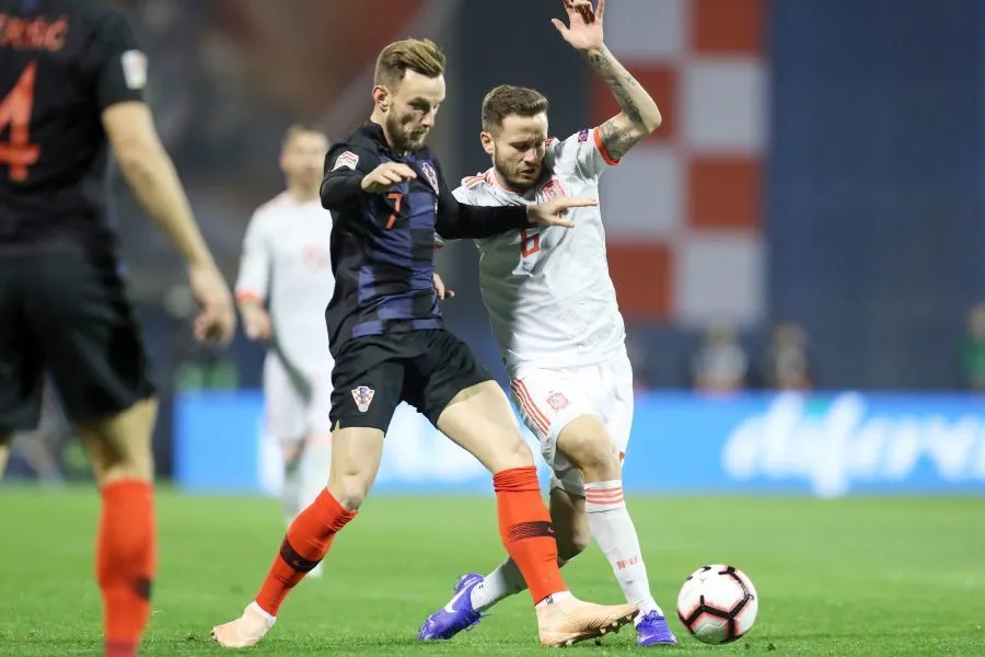 Rakitić touché à la jambe droite