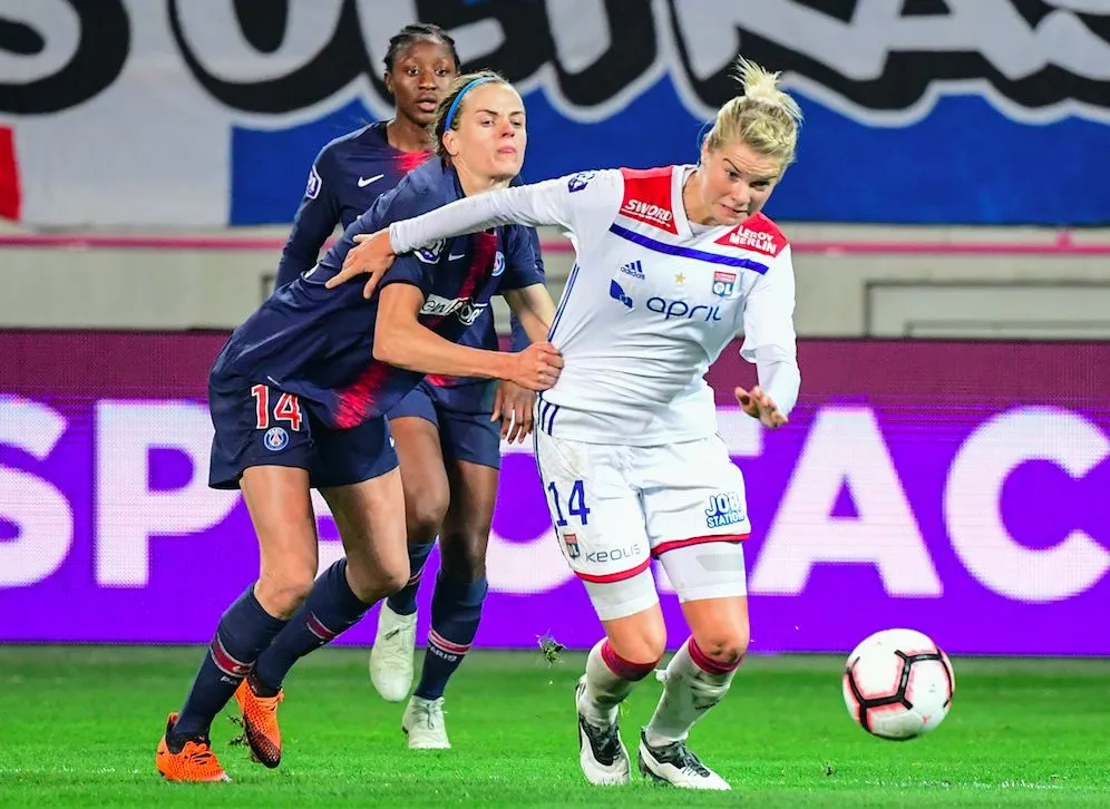 D1 féminine : une moyenne de 462 000 téléspectateurs devant PSG-Lyon