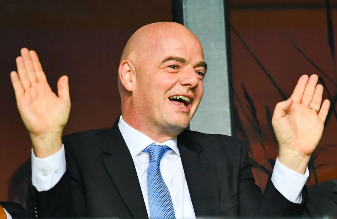 Infantino envisage une Coupe du monde à 48 équipes dès 2022