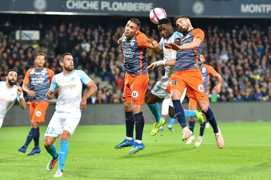 Les notes de Montpellier face à l&rsquo;OM