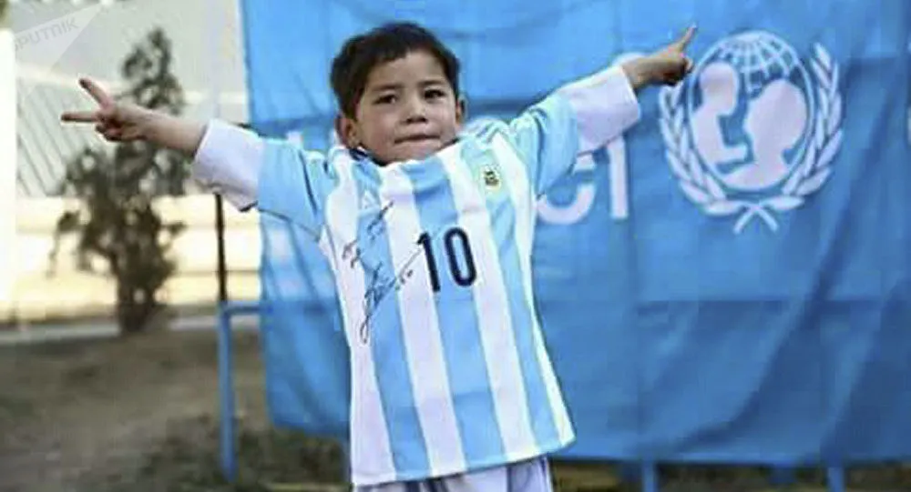 Le calvaire de Murtaza, le petit Afghan fan de Messi