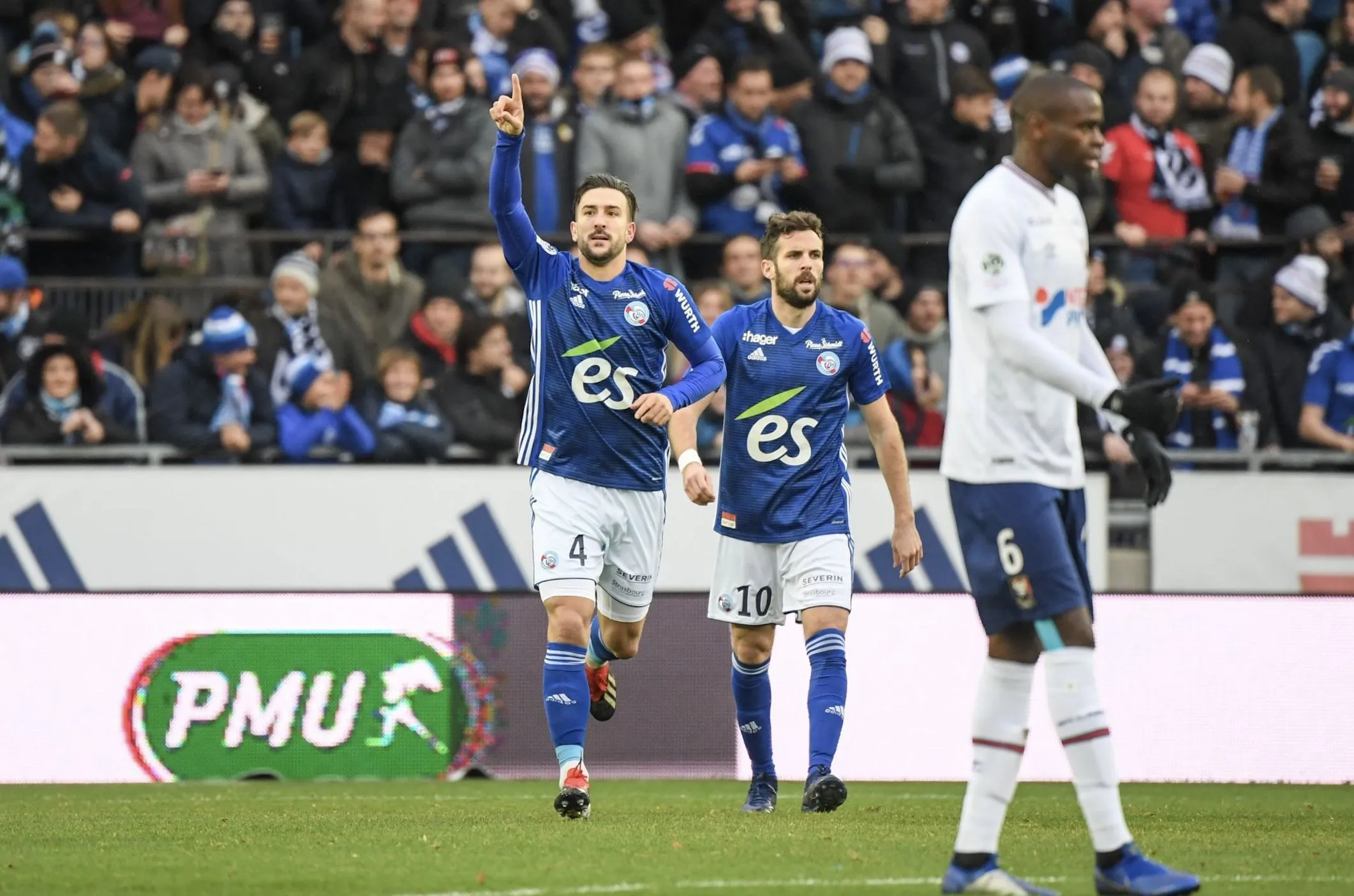 Caen arrache un point au courage à la Meinau