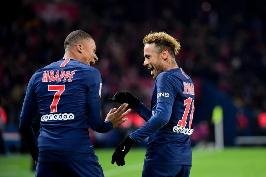 Le PSG avec Neymar et Mbappé