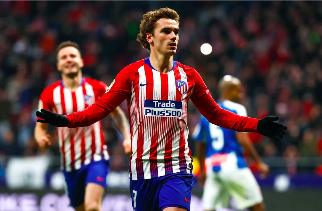 Griezmann élu joueur du mois de décembre en Liga