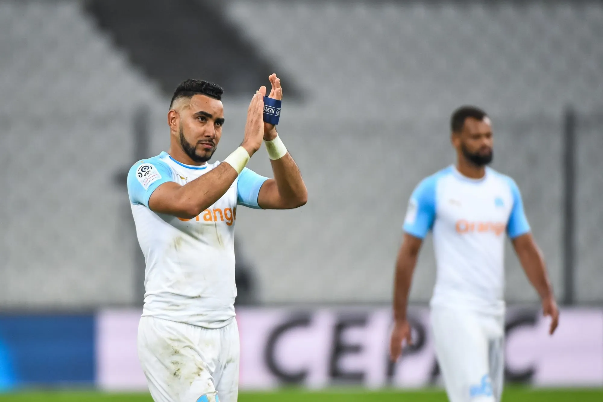 Payet en maître d’école sur une fresque à Marseille