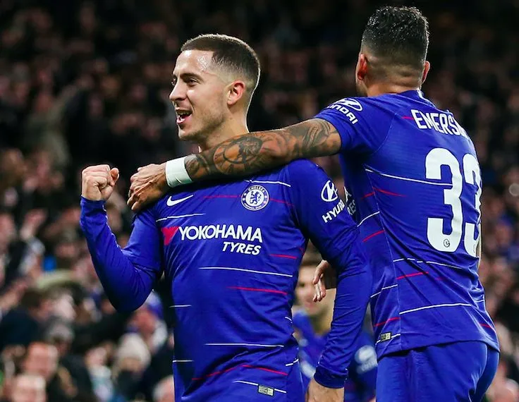 Hazard guide Chelsea à Watford