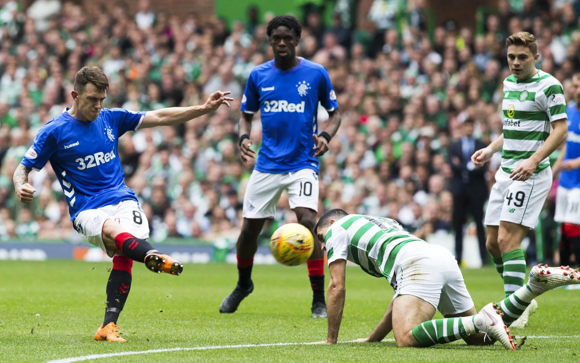 Les Rangers rattrapent le Celtic