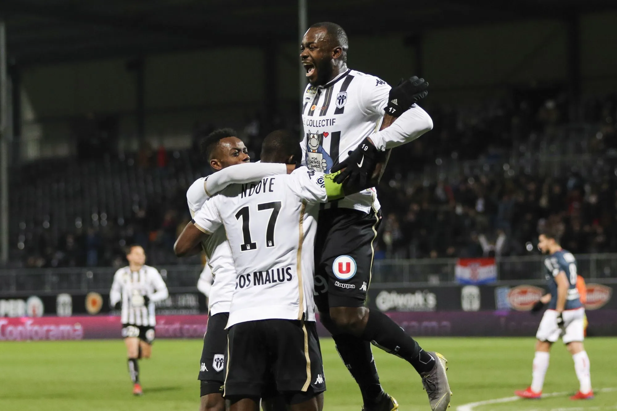 La passe de trois pour Angers, vainqueur de Nice