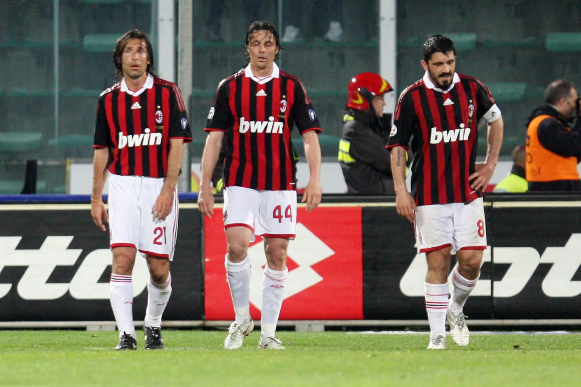 Pirlo, Oddo, Gattuso et Ambrosini en mode Beatles