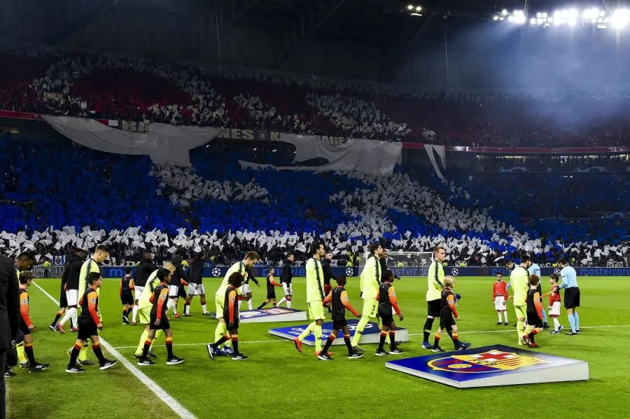 Une amende pour Lyon après le match contre Barcelone