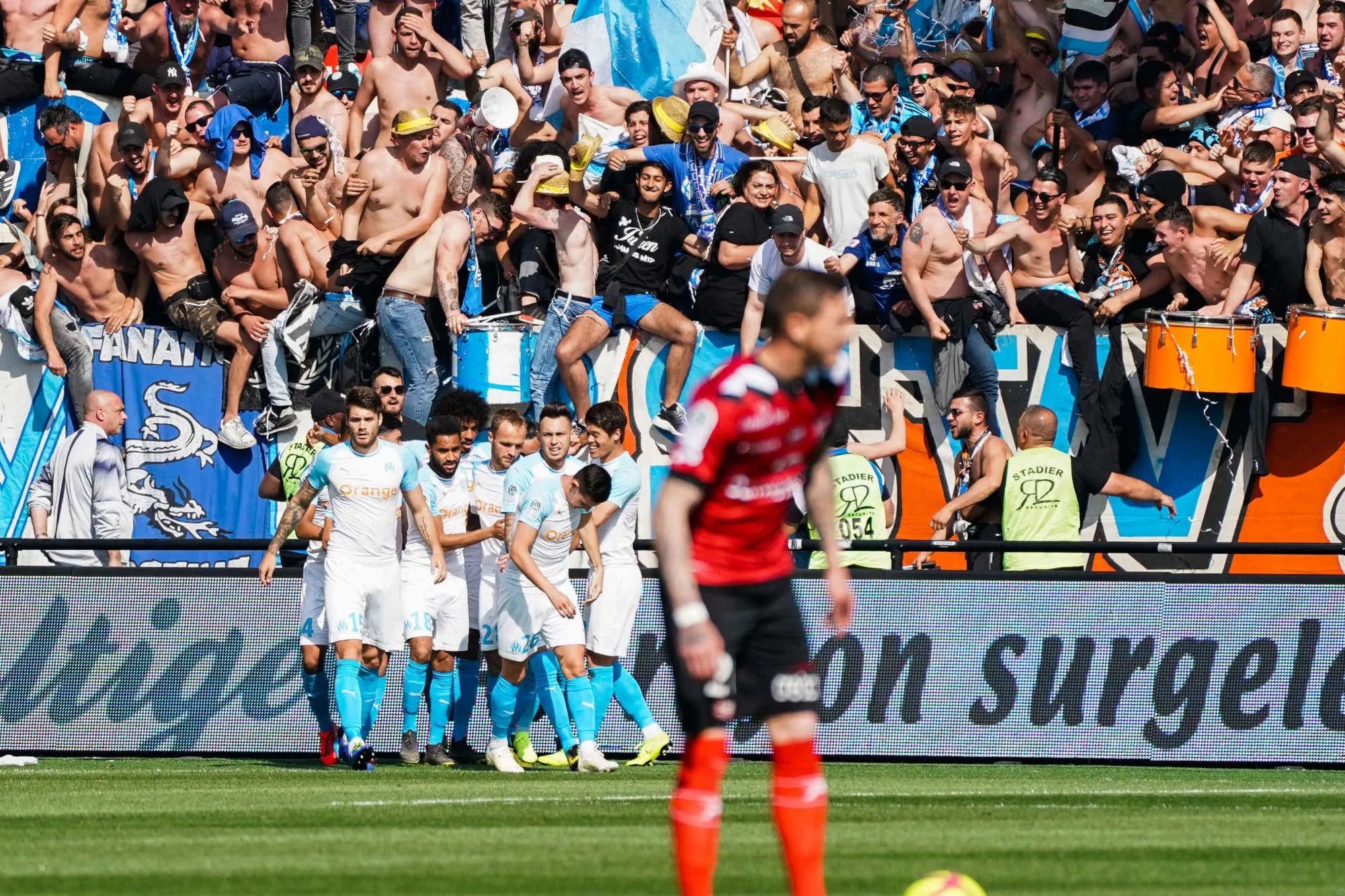 Marseille abat difficilement Guingamp