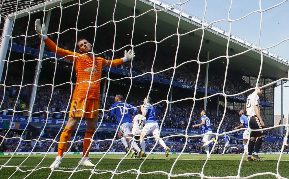 Manchester United assommé à Everton