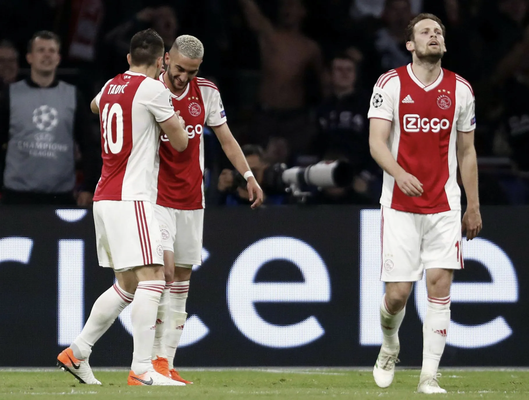 Les notes de l&rsquo;Ajax contre Tottenham