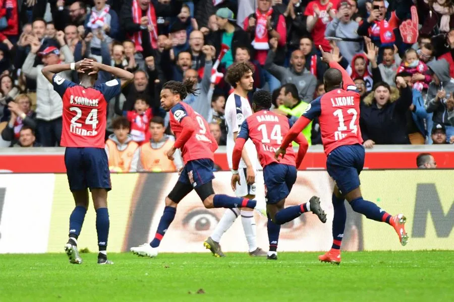 Lille bat Bordeaux et met un pied en C1