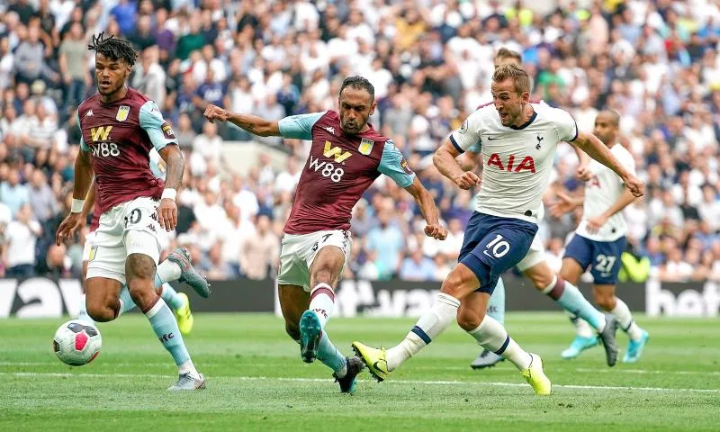 Kane et Tottenham font plier Aston Villa