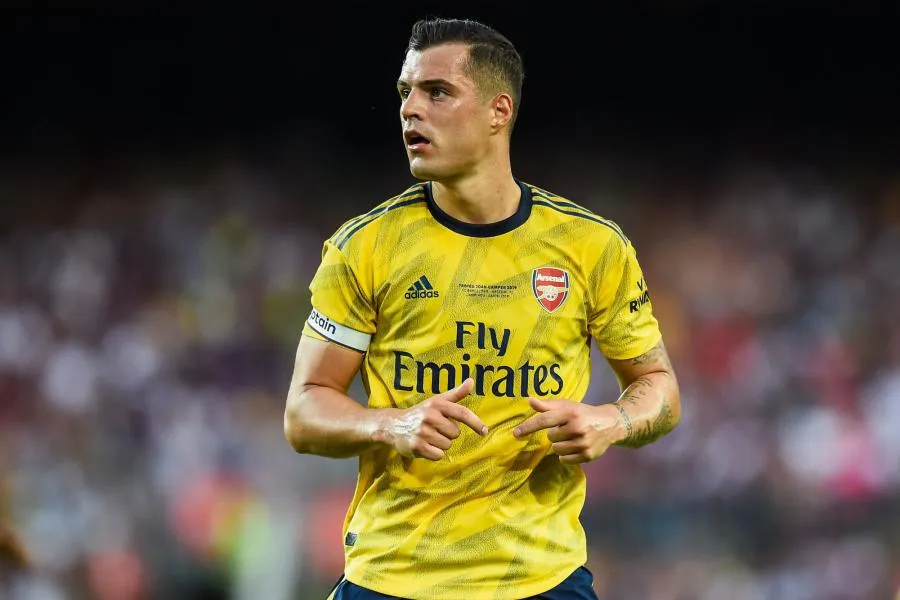 Les statistiques peu flatteuses de Xhaka à Arsenal