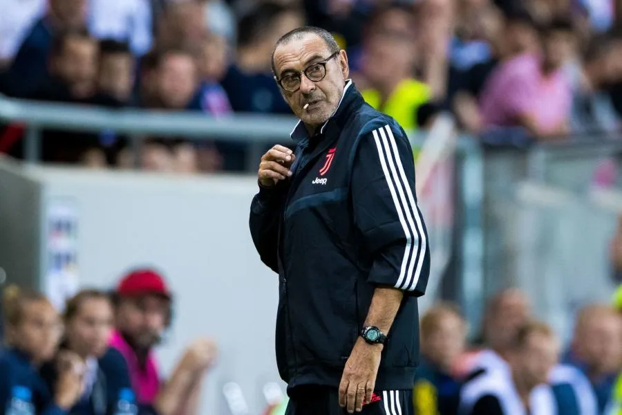 La Juventus annonce que Sarri souffre d&rsquo;une pneumonie