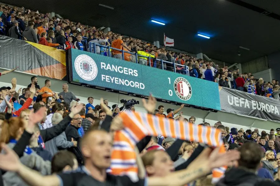 Enquête lancée sur la bagarre entre les fans des Rangers et de Feyenoord