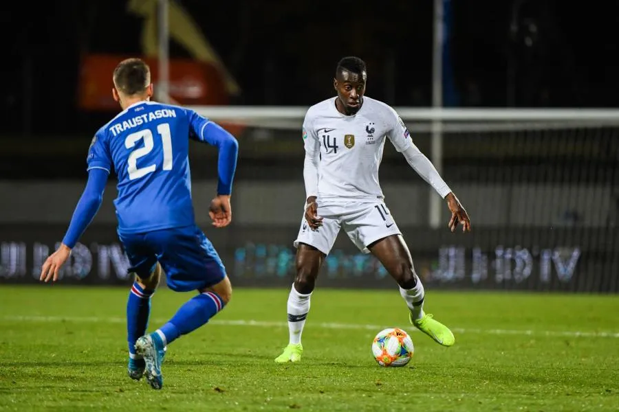 Blaise Matuidi, casque bleu