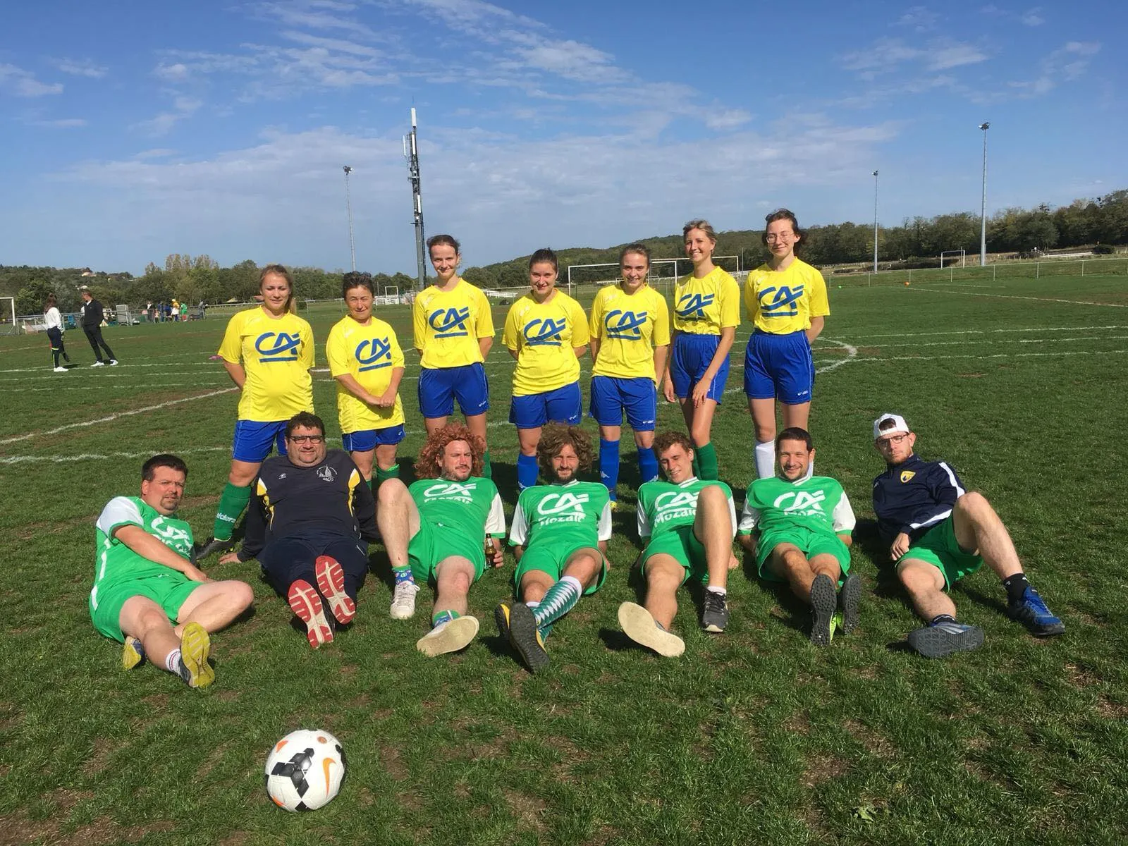 Les féminines de Tramayes &#8211; Cluny contre le reste de la buvette