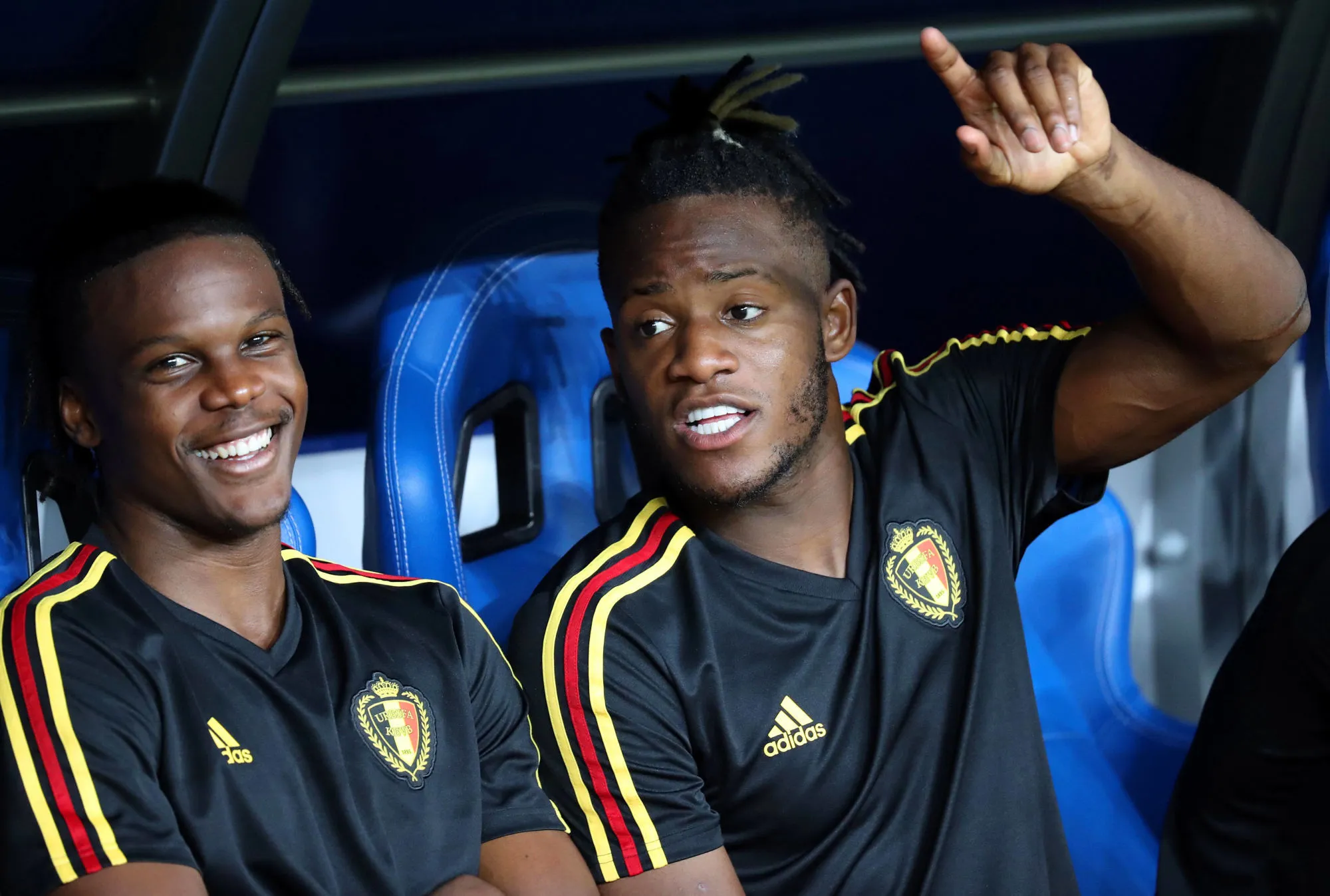 Quand Boyata rentre sur le terrain avec le maillot de Batshuayi