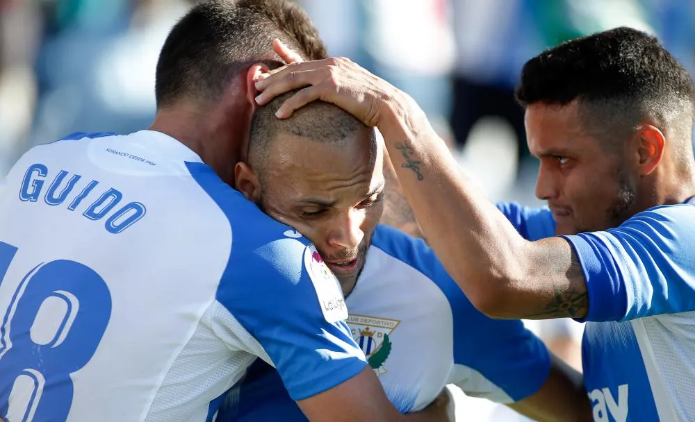 L&rsquo;entraînement de Leganés avec des ballons géants