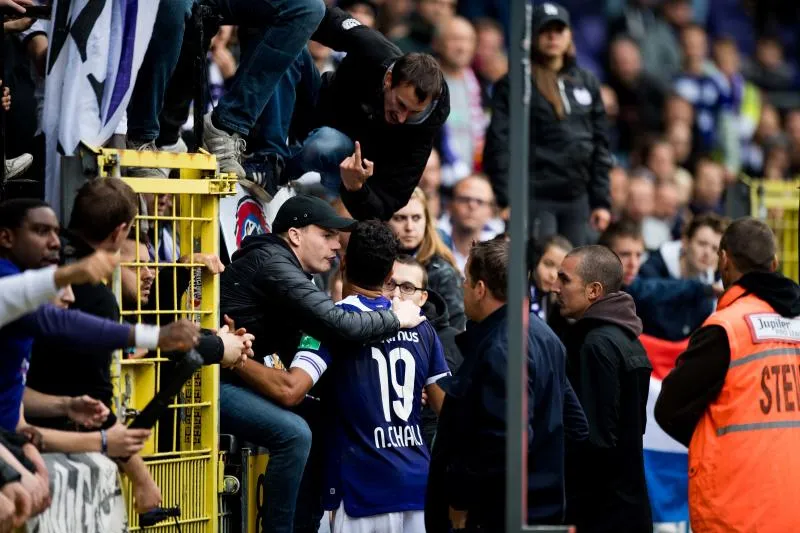 Des supporters d’Anderlecht ont rencontré le staff et les joueurs