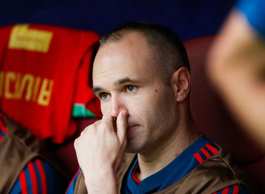 Iniesta : «<span style="font-size:50%">&nbsp;</span>J&rsquo;aimerais revenir au Barça<span style="font-size:50%">&nbsp;</span>»