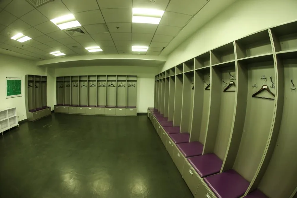 Les vestiaires des Girondins dégradés