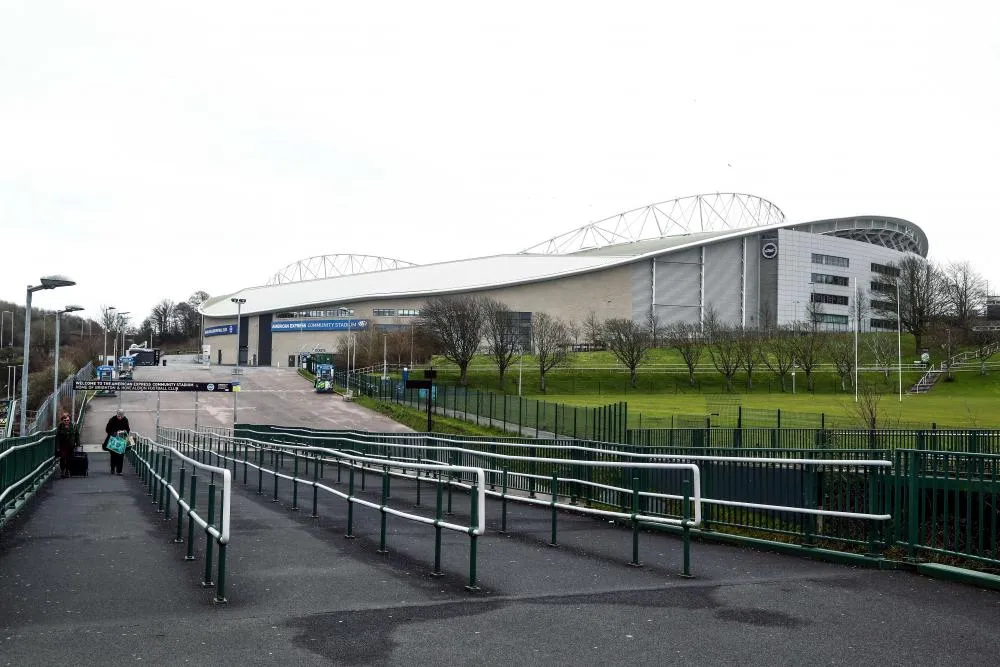 Le stade de Brighton transformé en lieu de dépistage