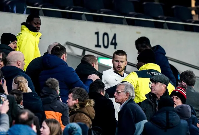 Eric Dier inculpé pour son embrouille avec un supporter