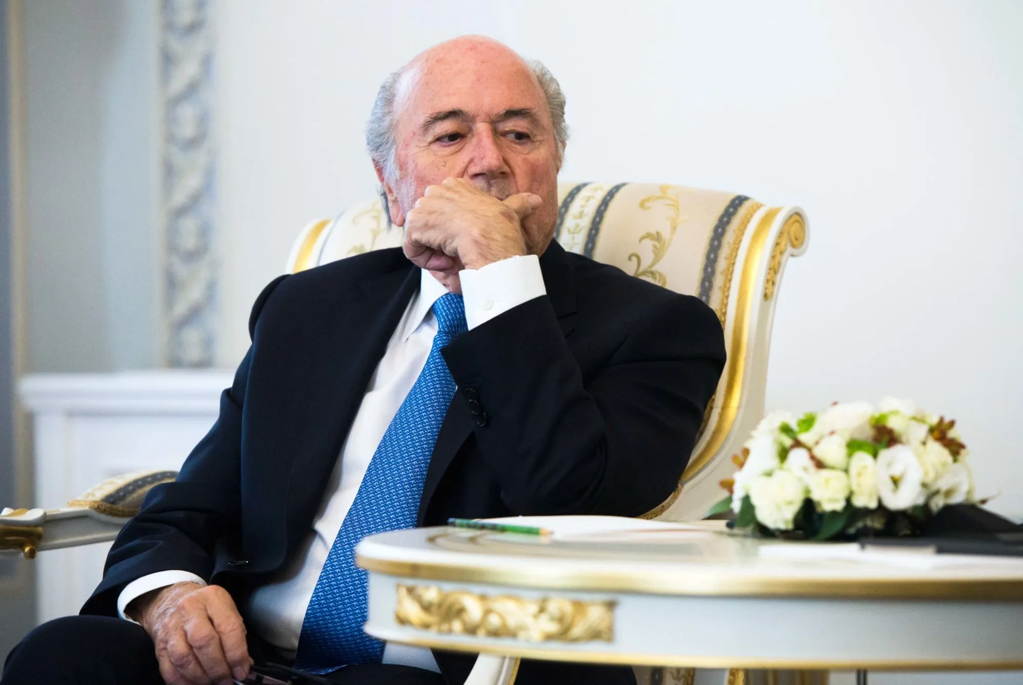 Blatter : «<span style="font-size:50%">&nbsp;</span>Une intervention politique pour attribuer le Mondial 2022, c’est tout<span style="font-size:50%">&nbsp;</span>»