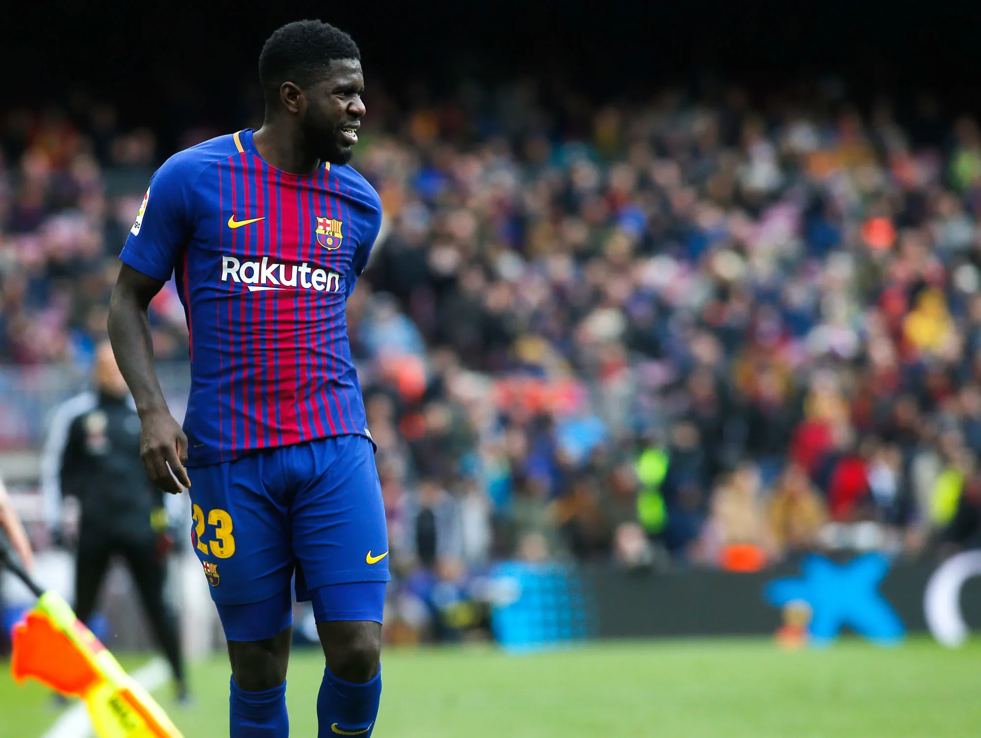 Samuel Umtiti se blesse déjà à l&rsquo;entraînement avec le Barça