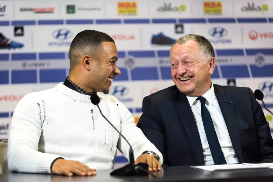 Jean-Michel Aulas redoute un départ de Memphis Depay