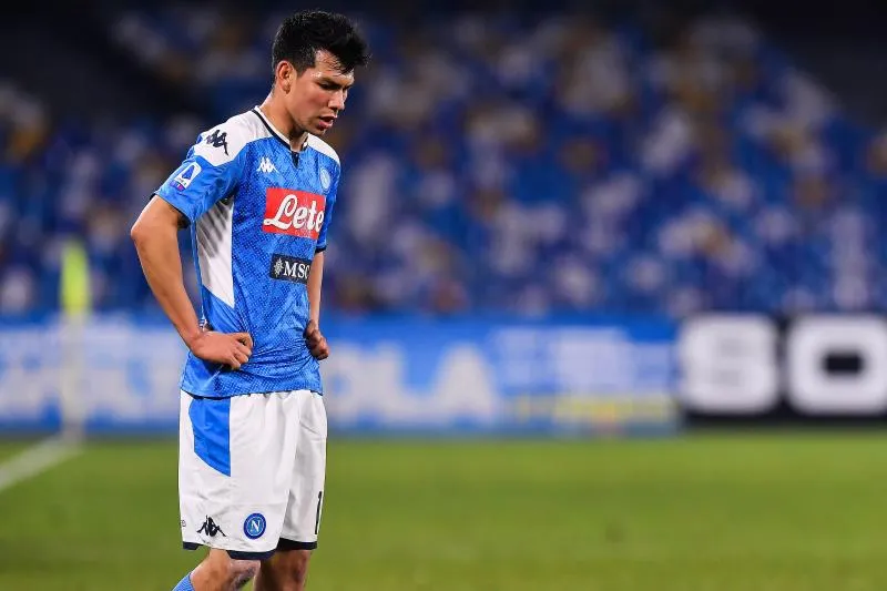 Lozano exclu de l&rsquo;entraînement du Napoli pour manque d&rsquo;efforts