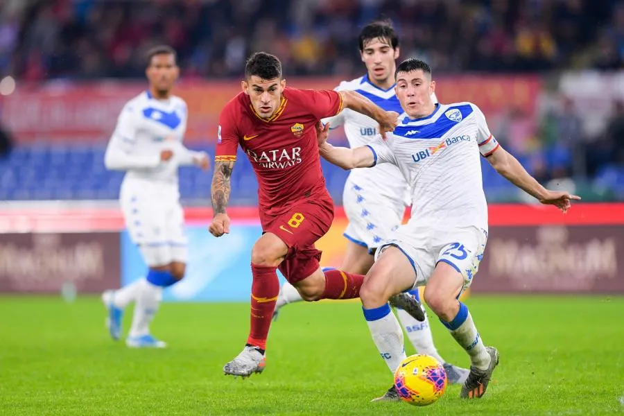 Un joueur de Brescia rate une marche et la fin de saison