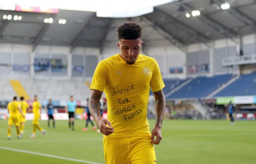 Dortmund rend à son tour hommage à George Floyd